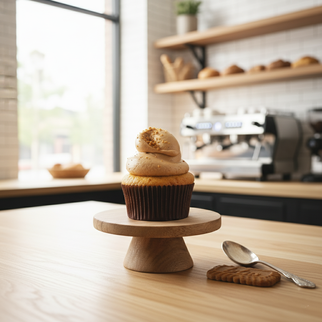 Lotus Biscoff Cupcake