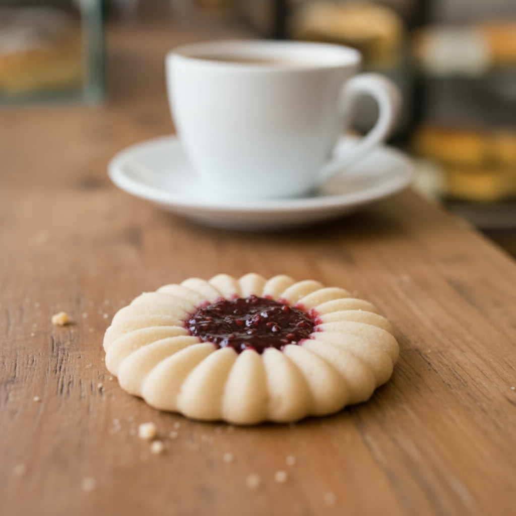 Jam-filled cookies