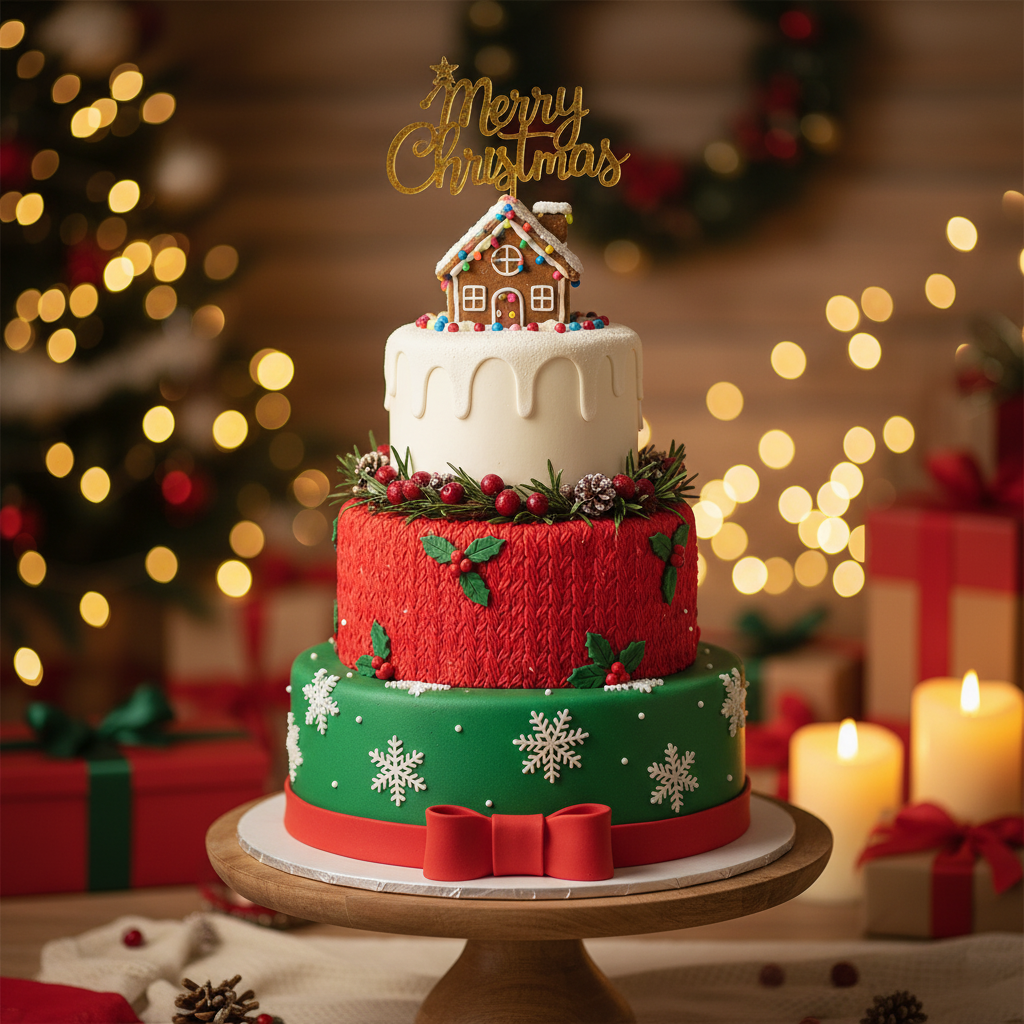 Winter Wonderland Cake